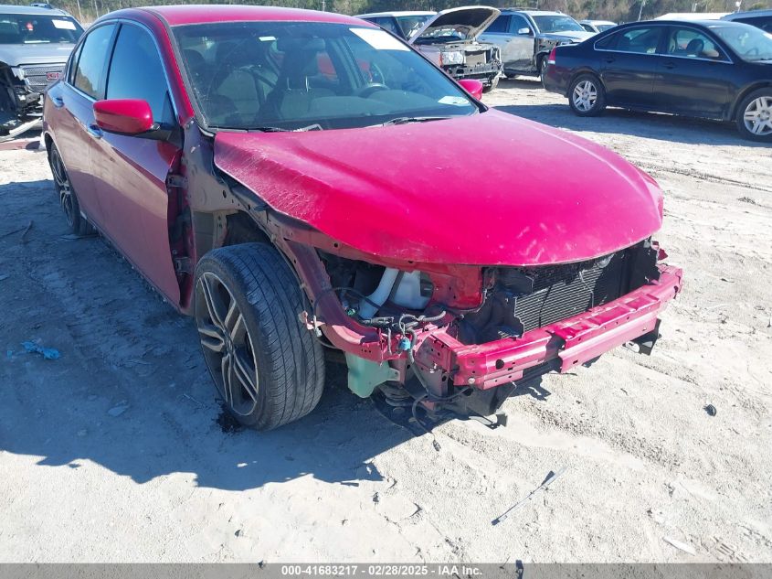 2016 Honda Accord Sport VIN: 1HGCR2F59GA Lot: 41683217