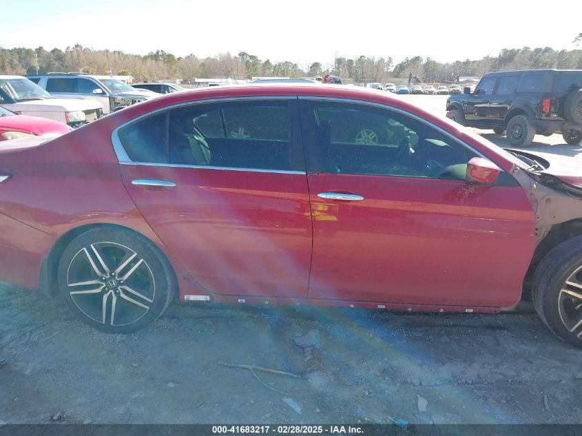 2016 Honda Accord Sport VIN: 1HGCR2F59GA Lot: 41683217