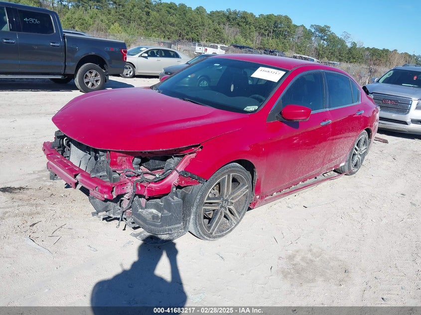 2016 HONDA ACCORD VIN: 1HGCR2F59GA061323