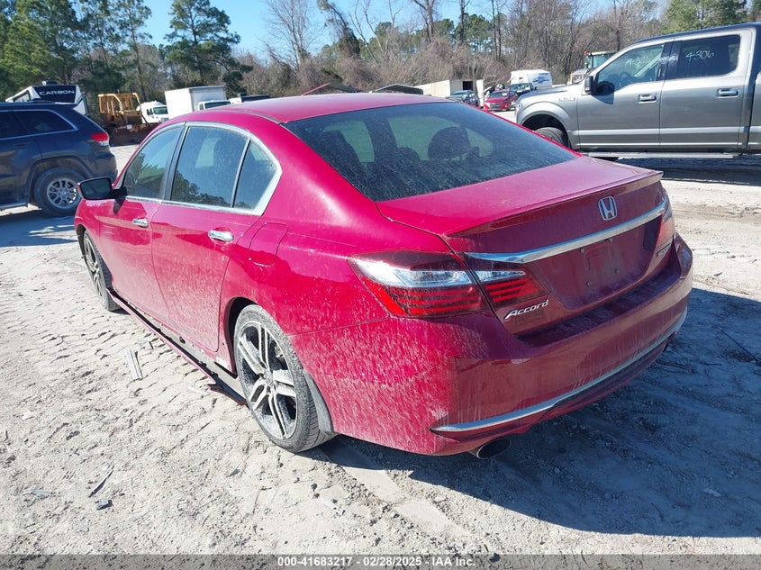 2016 HONDA ACCORD VIN: 1HGCR2F59GA061323