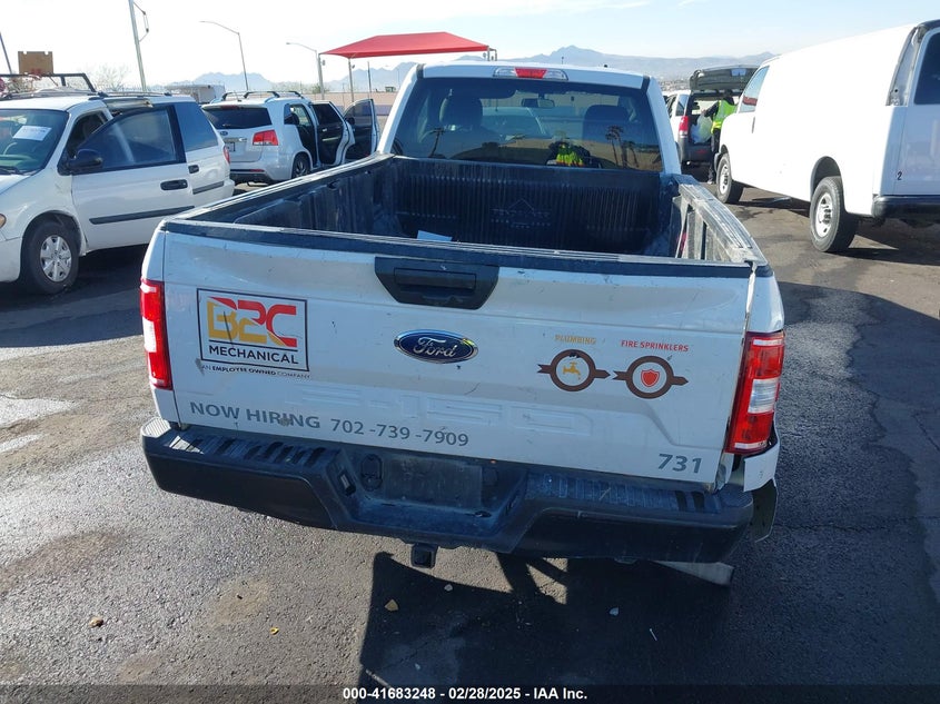 2020 Ford F-150 Xl VIN: 1FTMF1CB4LKD76633 Lot: 41683248