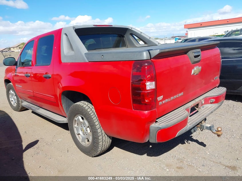 2010 CHEVROLET AVALANCHE 1500 VIN: 3GNVKEE06AG296698