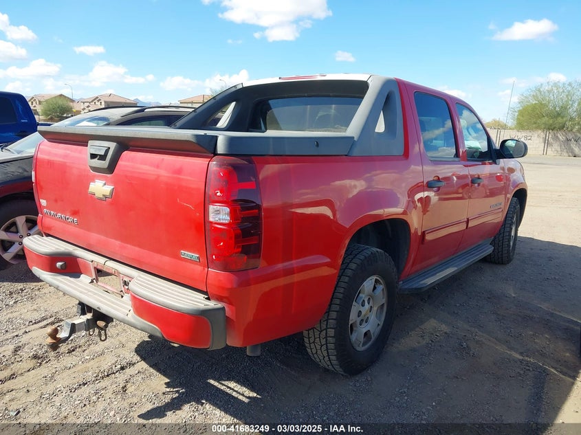 2010 CHEVROLET AVALANCHE 1500 VIN: 3GNVKEE06AG296698