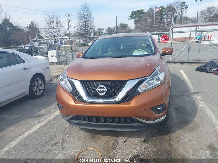 2015 Nissan Murano Platinum VIN: 5N1AZ2MG3FN264575 Lot: 41683293