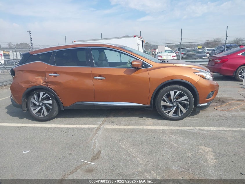 2015 Nissan Murano Platinum VIN: 5N1AZ2MG3FN264575 Lot: 41683293