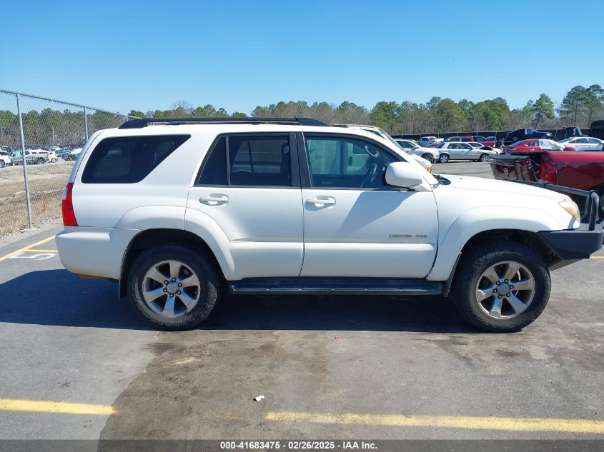 2008 Toyota 4Runner Limited V8 VIN: JTEBT17R688043647 Lot: 41683475