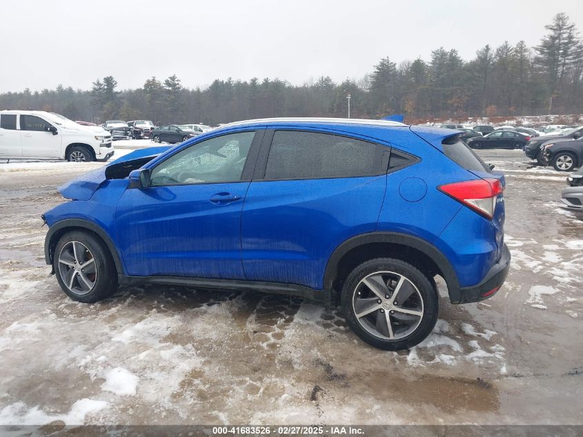 2022 Honda Hr-V Awd Ex VIN: 3CZRU6H51NM767174 Lot: 41683526
