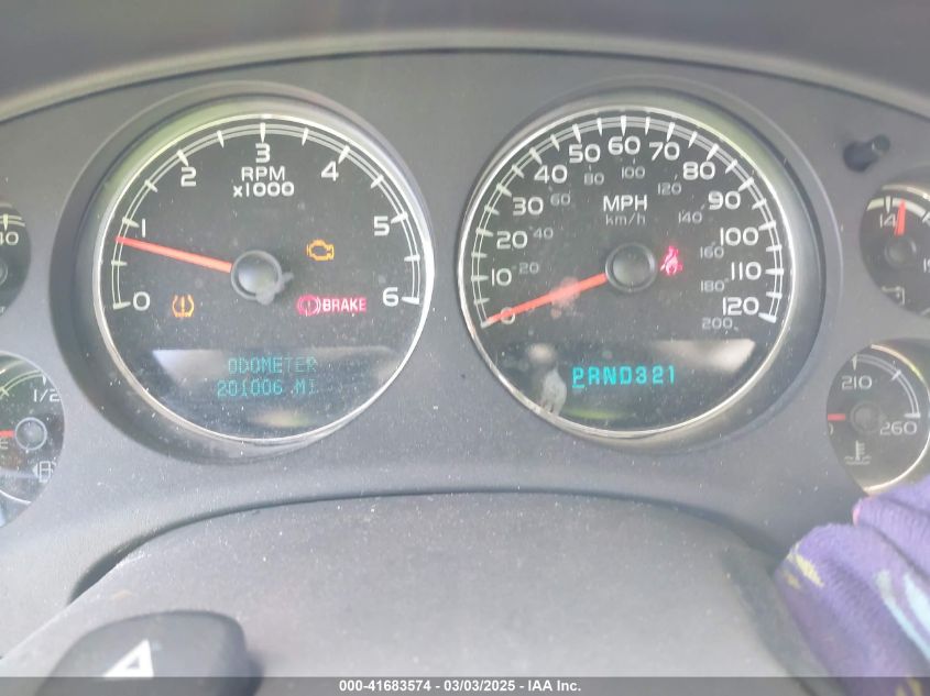 2007 Chevrolet Tahoe Ltz VIN: 1GNFK13047R152253 Lot: 41683574