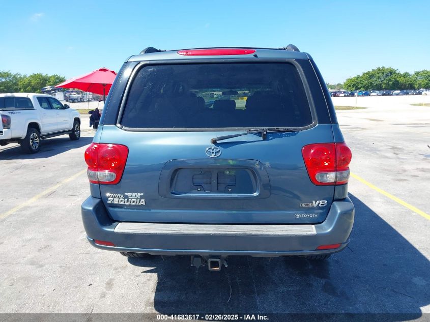 2007 Toyota Sequoia Sr5 V8 VIN: 5TDZT34A77S298637 Lot: 41683617