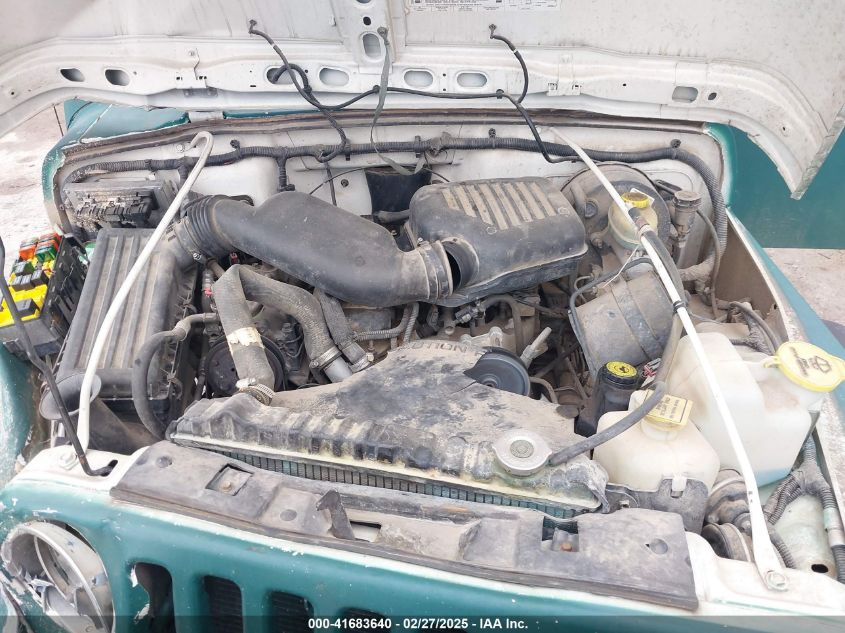 1997 Jeep Wrangler Se VIN: 1J4FY29P1VP408966 Lot: 41683640