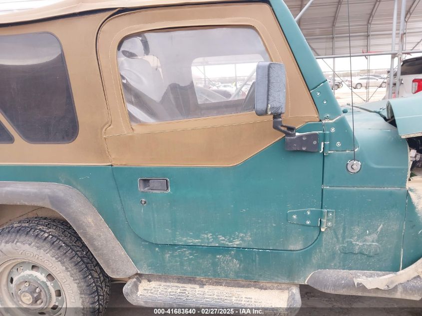 1997 Jeep Wrangler Se VIN: 1J4FY29P1VP408966 Lot: 41683640