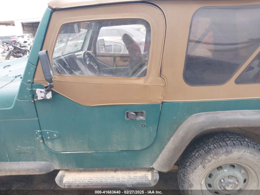 1997 Jeep Wrangler Se VIN: 1J4FY29P1VP408966 Lot: 41683640