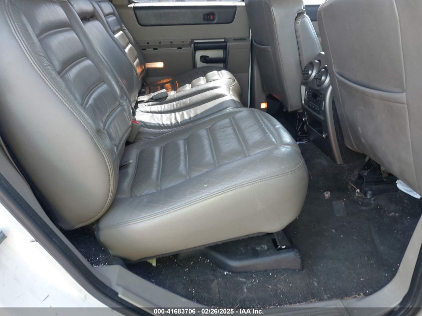 2003 Hummer H2 VIN: 5GRGN23U83H114133 Lot: 41683706