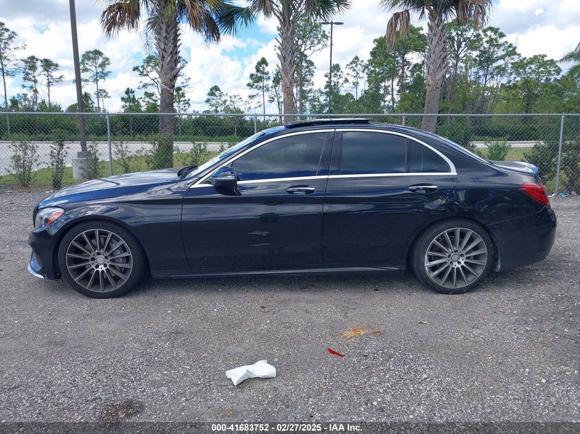 2017 MERCEDES-BENZ C 300 LUXURY/SPORT - WDDWF4JB9HR246607