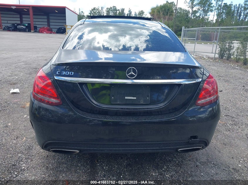 2017 MERCEDES-BENZ C 300 LUXURY/SPORT - WDDWF4JB9HR246607
