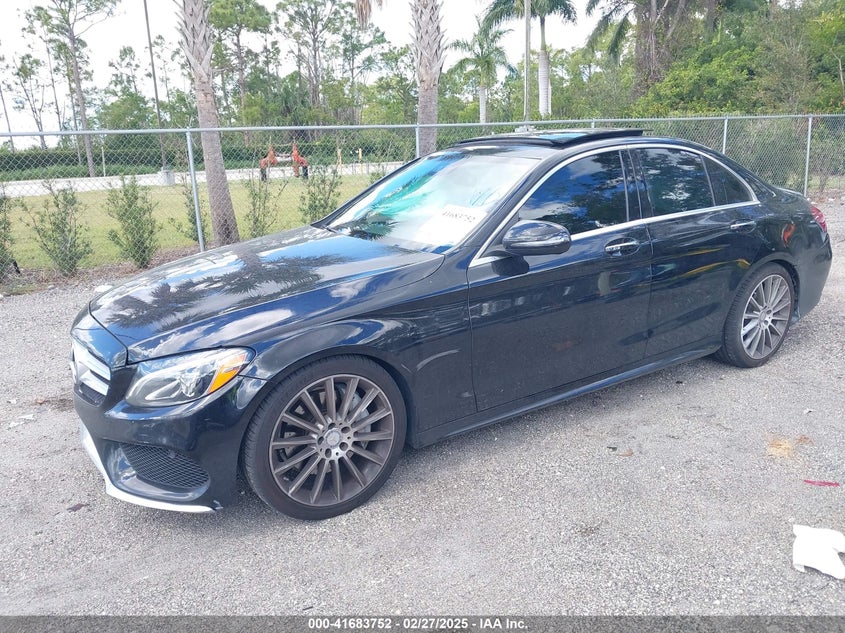 2017 MERCEDES-BENZ C 300 LUXURY/SPORT - WDDWF4JB9HR246607