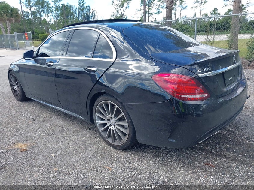 2017 MERCEDES-BENZ C 300 LUXURY/SPORT - WDDWF4JB9HR246607
