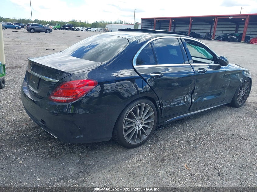 2017 MERCEDES-BENZ C 300 LUXURY/SPORT - WDDWF4JB9HR246607