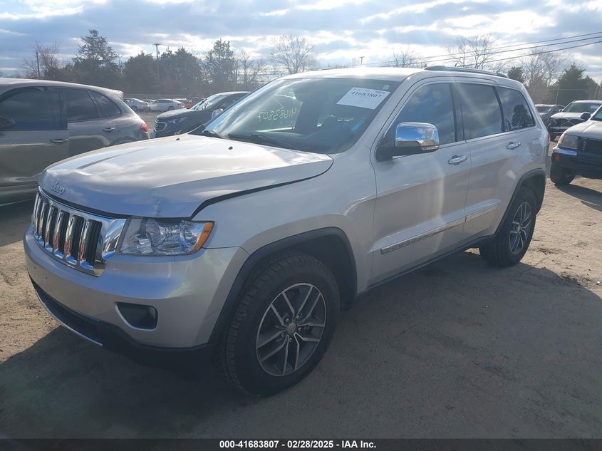 2011 JEEP GRAND CHEROKEE VIN: 1J4RR5GT8BC527676