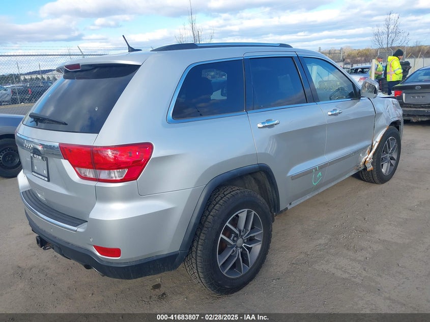 2011 JEEP GRAND CHEROKEE VIN: 1J4RR5GT8BC527676