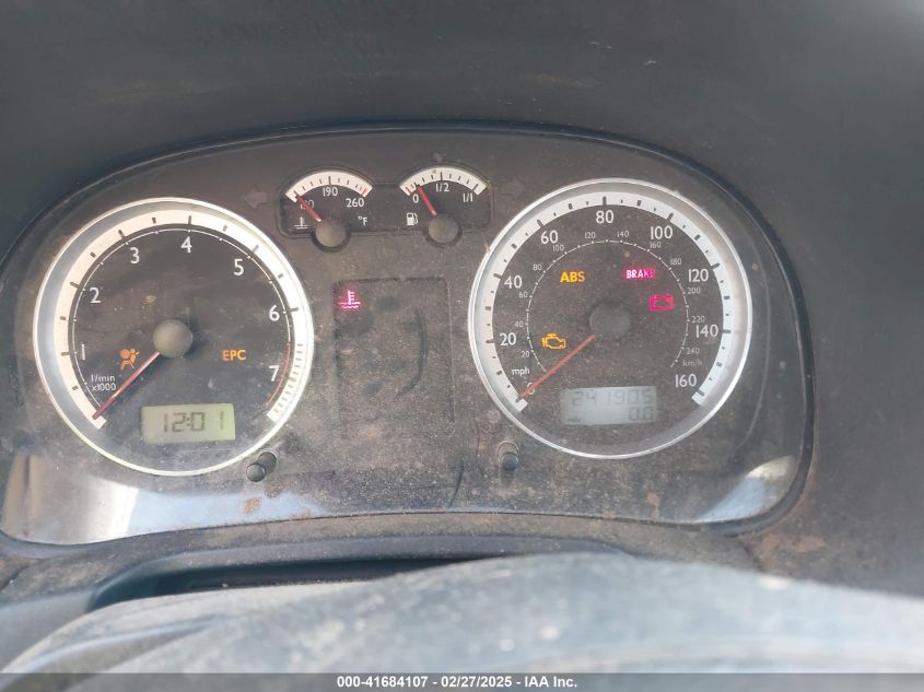 2002 Volkswagen Jetta Gls VIN: 3VWSK69M22M164567 Lot: 41684107