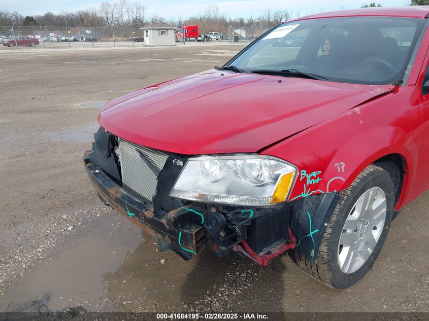 2014 DODGE AVENGER VIN: 1C3CDZAB3EN116619