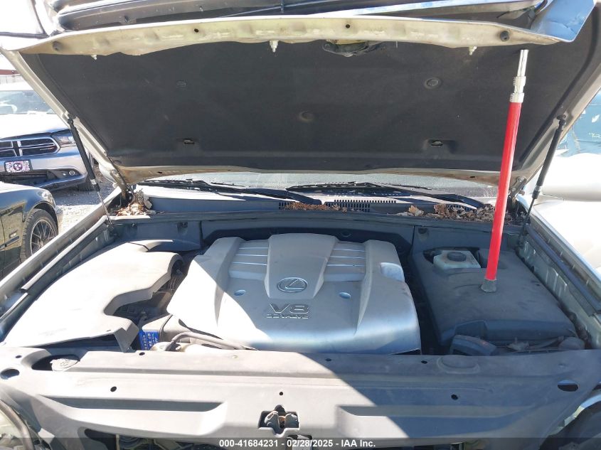 2004 Lexus Gx 470 VIN: JTJBT20X940060970 Lot: 41684231