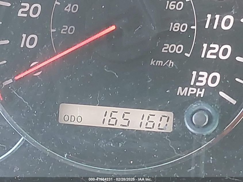 2004 Lexus Gx 470 VIN: JTJBT20X940060970 Lot: 41684231