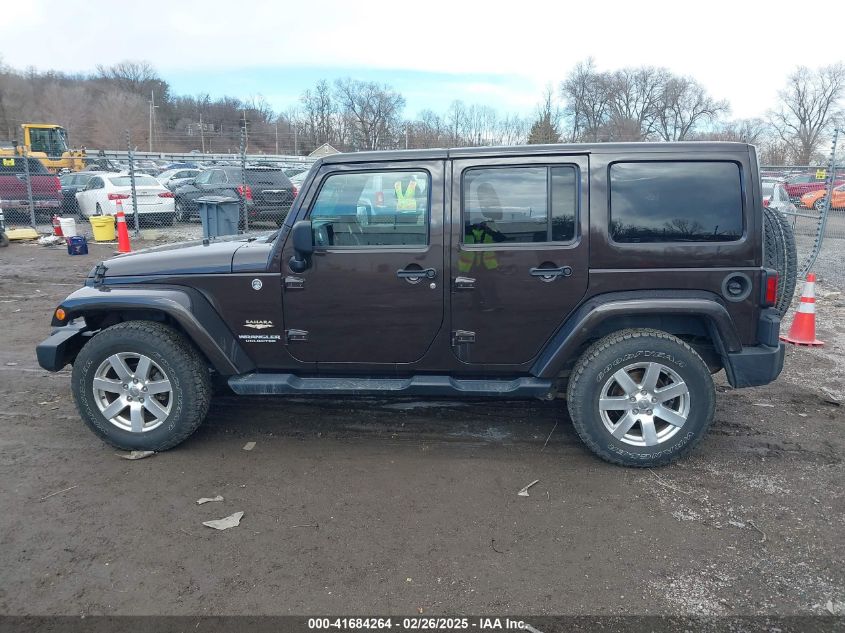 2013 Jeep Wrangler Unlimited Sahara VIN: 1C4BJWEG9DL686090 Lot: 41684264