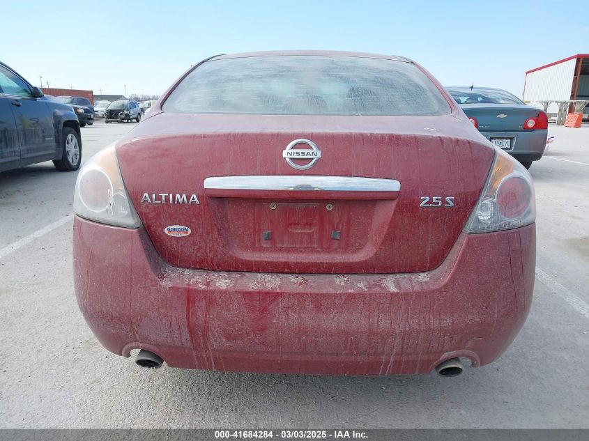 2008 Nissan Altima 2.5 S VIN: 1N4AL21EX8N439325 Lot: 41684284