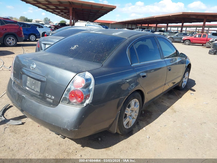 2006 NISSAN ALTIMA VIN: 1N4AL11D46N399483