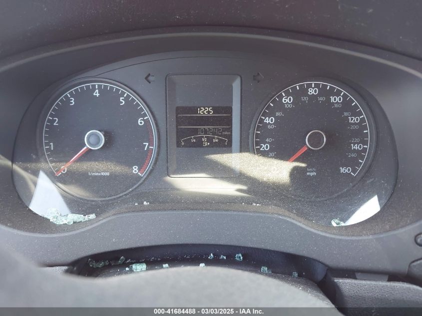 2011 Volkswagen Jetta 2.5L Sel VIN: 3VWLZ7AJ1BM393264 Lot: 41684488