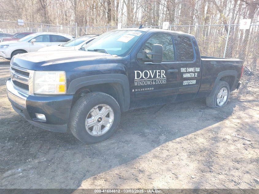 2008 CHEVROLET SILVERADO 1500 VIN: 2GCEC19J081208622
