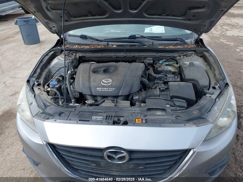 2016 MAZDA MAZDA3 VIN: JM1BM1U7XG1333871