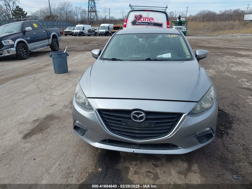2016 MAZDA MAZDA3 VIN: JM1BM1U7XG1333871