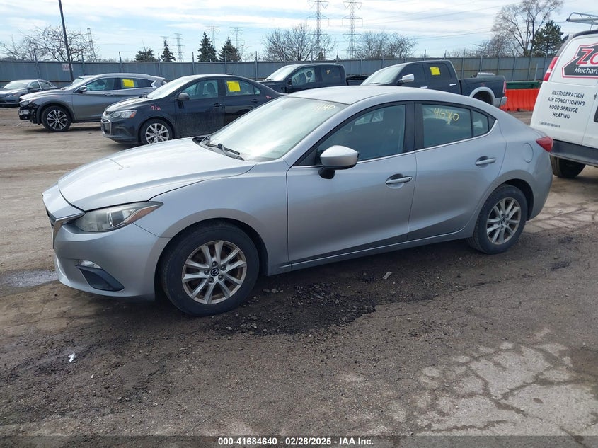 2016 MAZDA MAZDA3 VIN: JM1BM1U7XG1333871