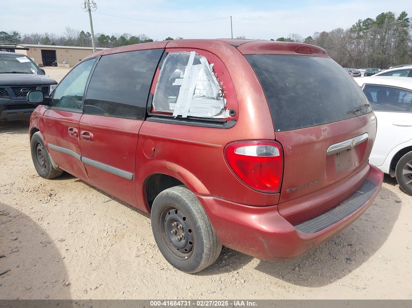 2007 CHRYSLER TOWN & COUNTRY VIN: 1A4GJ45R57B120394