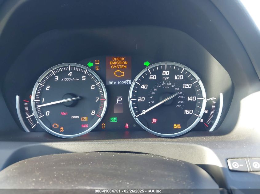 2016 Acura Tlx V6 VIN: 19UUB2F33GA011122 Lot: 41684751