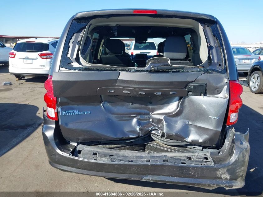 2018 Dodge Grand Caravan Sxt VIN: 2C4RDGCG3JR135817 Lot: 41684886