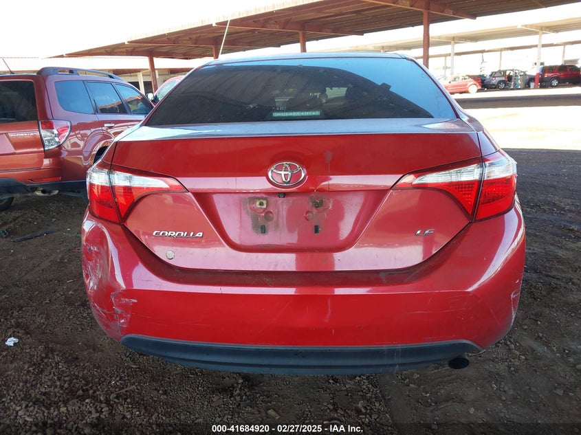 2014 TOYOTA COROLLA LE - 5YFBURHE5EP074514