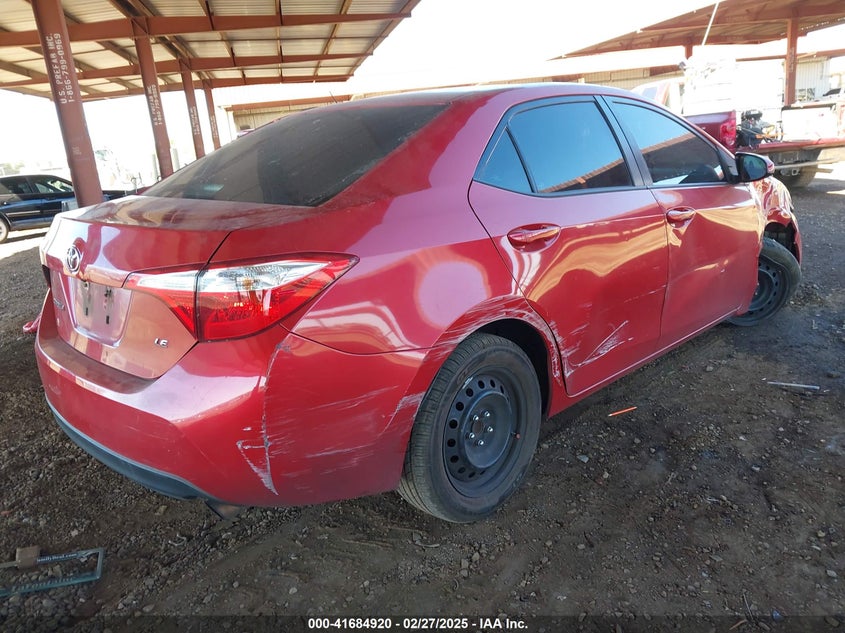 2014 TOYOTA COROLLA LE - 5YFBURHE5EP074514