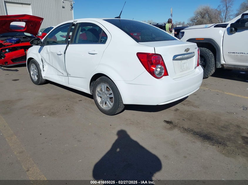 2013 CHEVROLET SONIC LT AUTO - 1G1JC5SH2D4195151