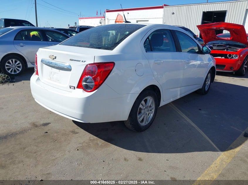 2013 CHEVROLET SONIC LT AUTO - 1G1JC5SH2D4195151