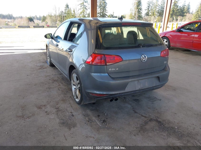 2015 VOLKSWAGEN GOLF VIN: 3VW217AU5FM005052