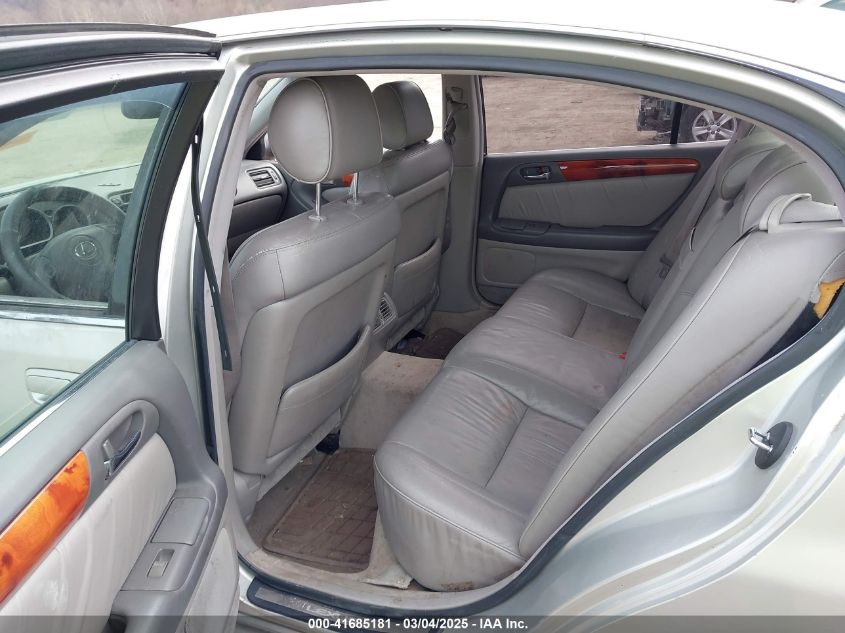 2004 Lexus Gs 300 VIN: JT8BD69S740202598 Lot: 41685181