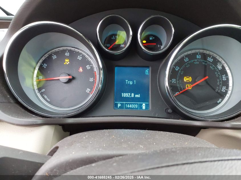 2011 Buick Regal Cxl Turbo Russelsheim VIN: W04GW5EV6B1071368 Lot: 41685245