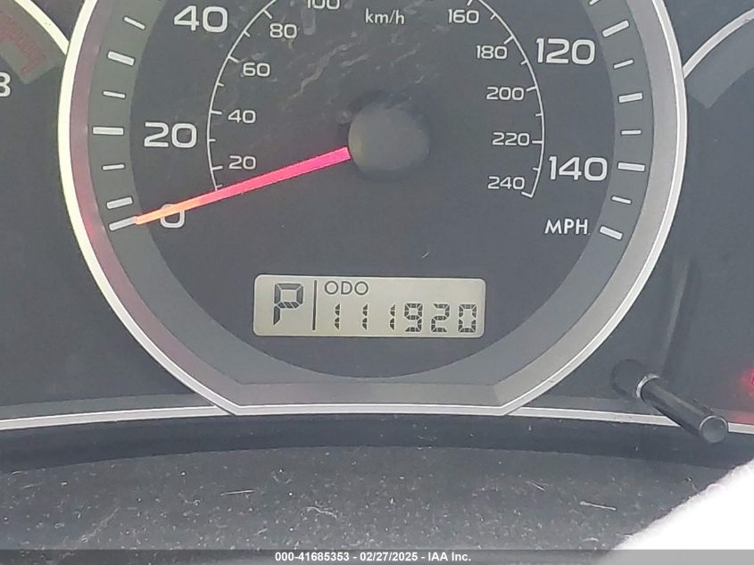 2008 Subaru Impreza 2.5I VIN: JF1GE61678H524142 Lot: 41685353