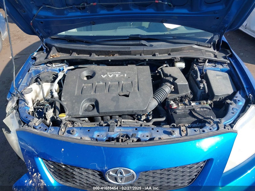 2009 TOYOTA COROLLA VIN: JTDBL40E499086781