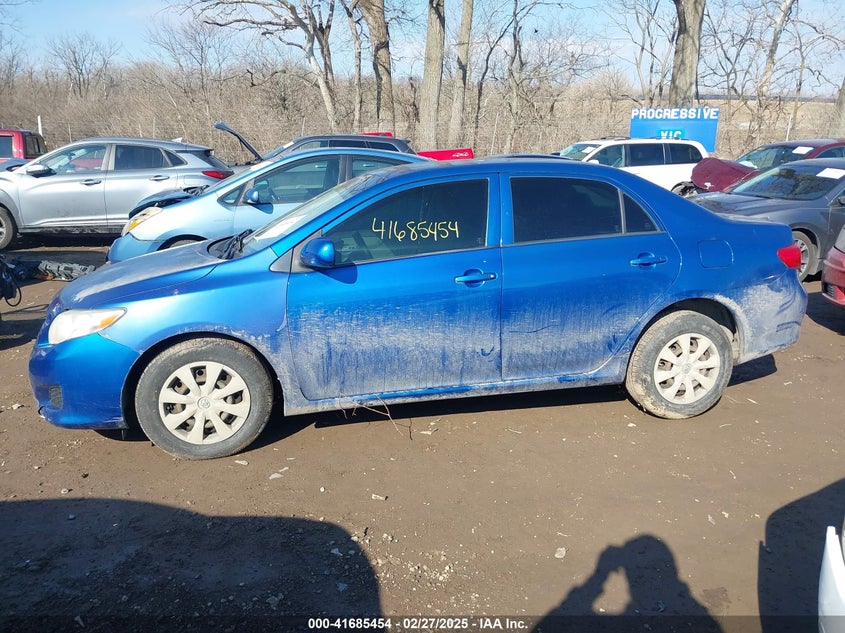 2009 TOYOTA COROLLA VIN: JTDBL40E499086781