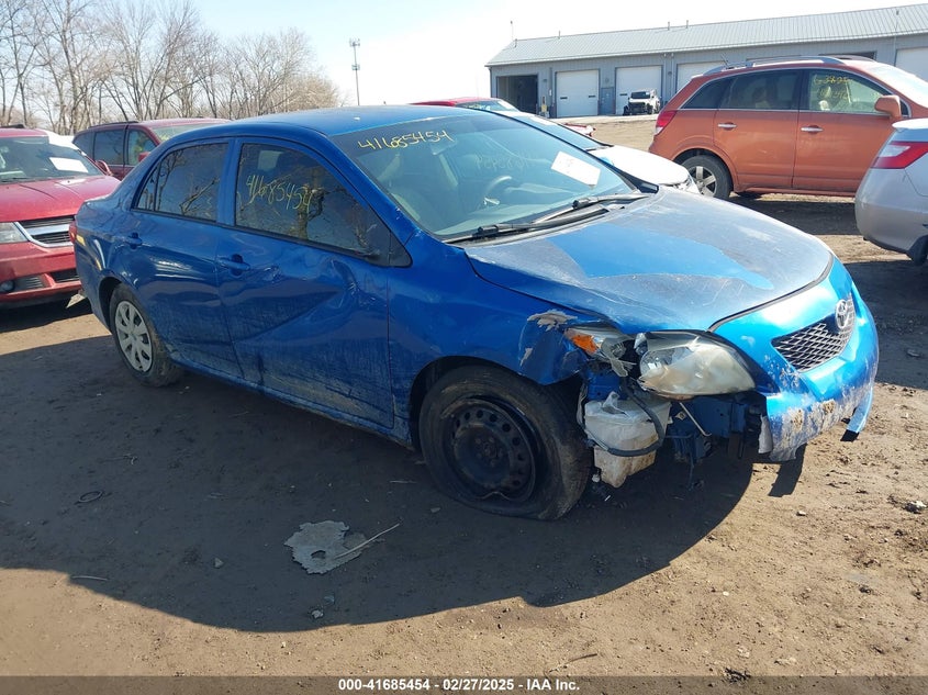 2009 TOYOTA COROLLA VIN: JTDBL40E499086781